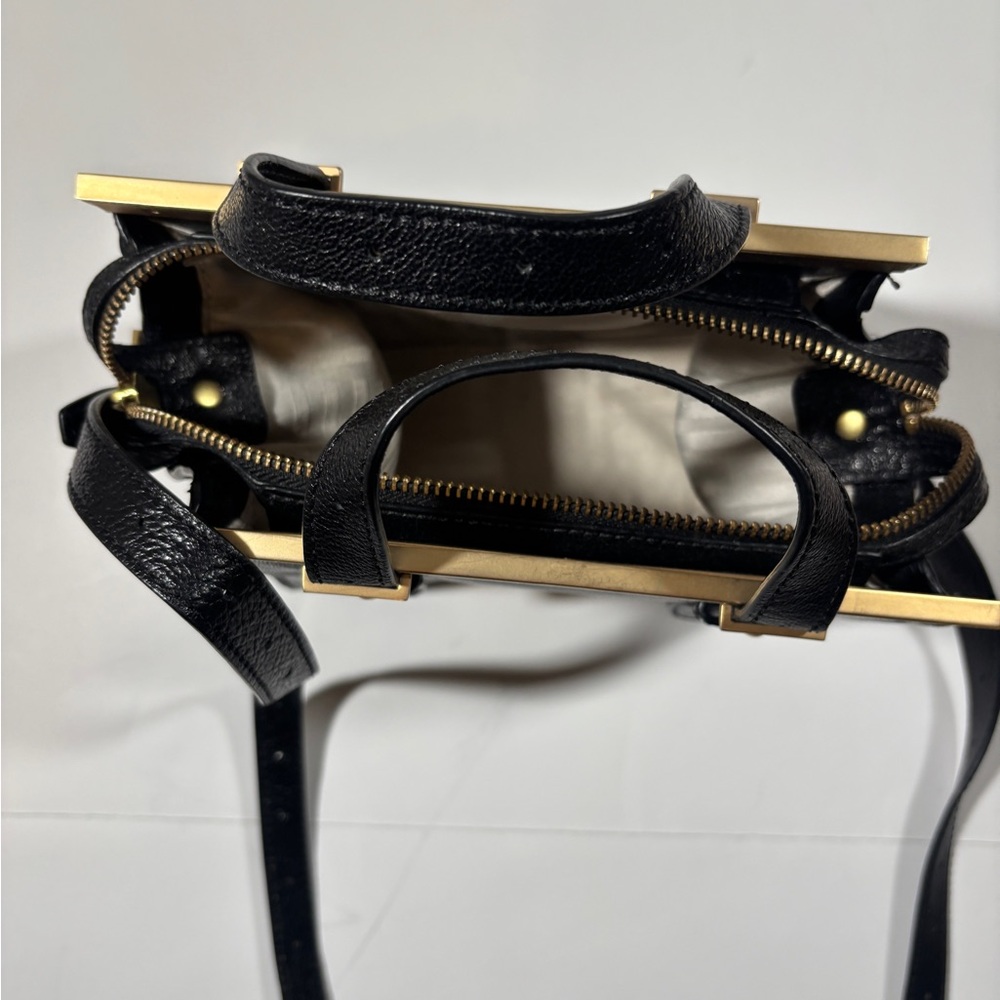 VTG Kate Spade Saturday Black Purse Dark Academia Preppy Corpgore Classic - Picture 10 of 10